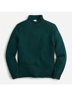 Heritage cotton rollneck sweater