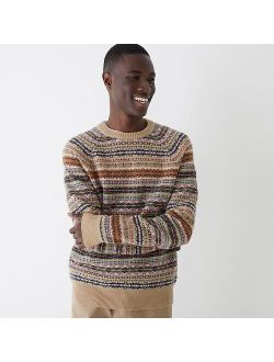 Fair Isle sweater in wool blend