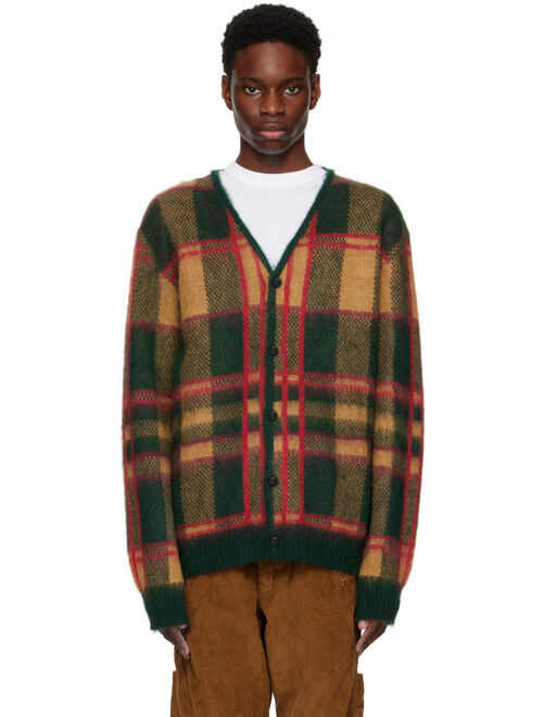 NEEDLES Green Tartan Cardigan