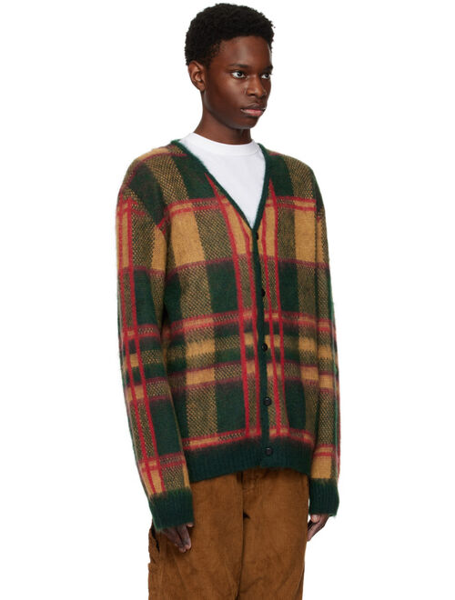 NEEDLES Green Tartan Cardigan