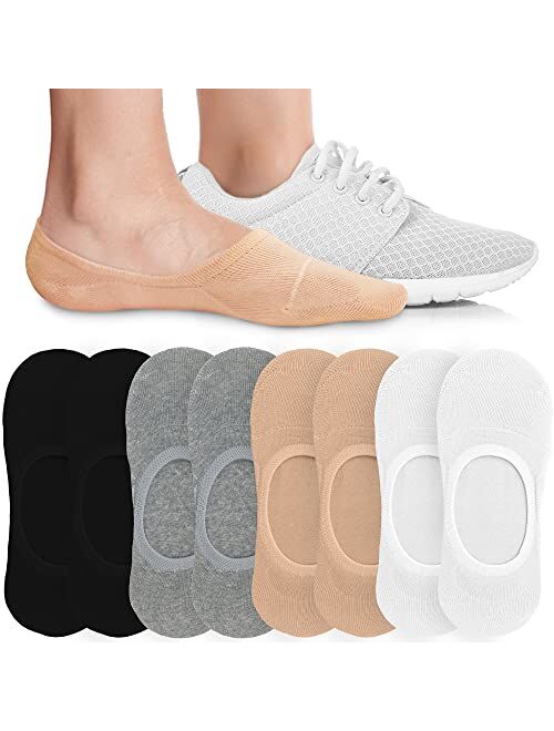 Eedor No Show Socks Womens with Low Cut Socks and No Slip Socks for Women