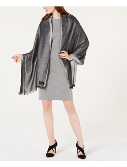 Women's Lightweight Metallic Evening Wrap