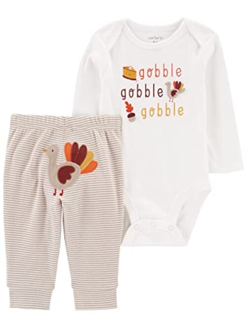 Carter's Baby 2-Piece Thanksgiving Bodysuit Pant Set