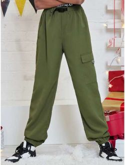 Boys Flap Pocket Cargo Pants