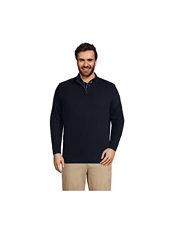 Men's Bedford Rib Quarter Zip Sweater