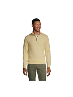 Men's Bedford Rib Quarter Zip Sweater