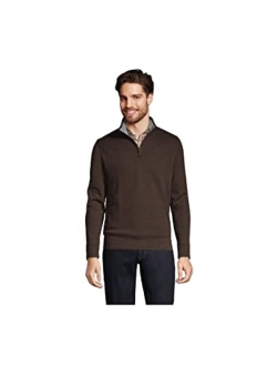 Men's Bedford Rib Quarter Zip Sweater