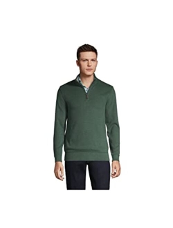 Men's Bedford Rib Quarter Zip Sweater