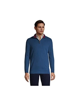 Men's Bedford Rib Quarter Zip Sweater