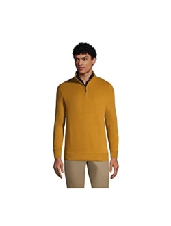 Men's Bedford Rib Quarter Zip Sweater