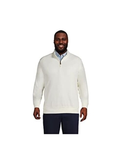 Men's Bedford Rib Quarter Zip Sweater