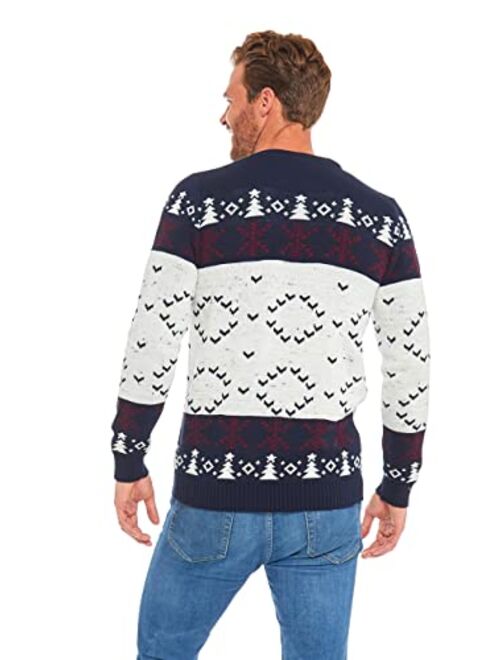 U Look Ugly Today Unisex Mens Ugly Christmas Sweater Novelty Santa Pullover for Party Fun