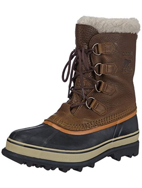 Sorel Men's Leather Waterproof Caribou Snow Boot