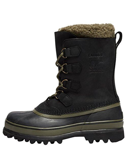 Sorel Men's Leather Waterproof Caribou Snow Boot