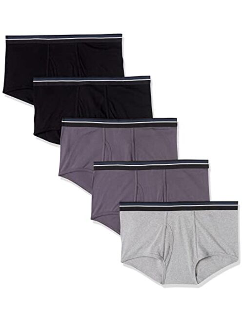 Amazon Essentials Men's Cotton Tag-Free Briefs