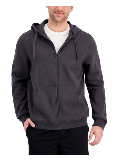 ID Ideology Men's Regular-Fit Solid Full-Zip Hoodie, Created for Macy's