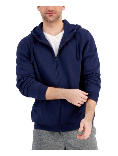 ID Ideology Men's Regular-Fit Solid Full-Zip Hoodie, Created for Macy's