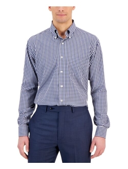 Men's Regular Fit Traveler Dress Shirt, Created for Macy's