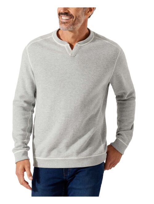 Tommy Bahama Men's Flipshore Abaco Reversible Split-Neck Sweatshirt