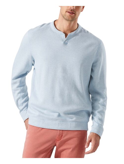 Tommy Bahama Men's Flipshore Abaco Reversible Split-Neck Sweatshirt