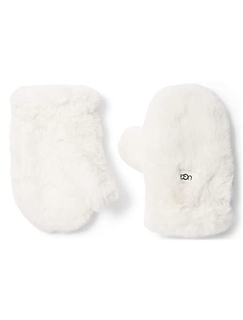 UGG Kids Faux Fur Mittens (Toddler/Little Kids)