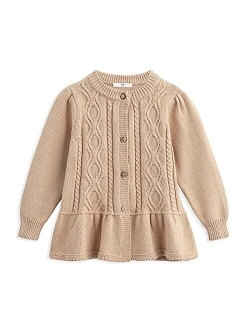 Simplee kids Baby Girls' Fall Winter Cardigan Sweaters Coats Outfits for Toddlers