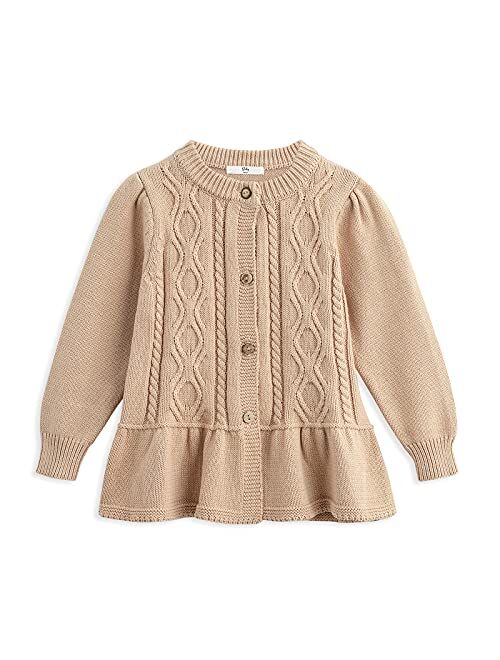 Simplee kids Baby Girls' Fall Winter Cardigan Sweaters Coats Outfits for Toddlers