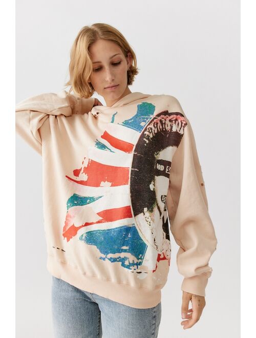 Buy Urban Outfitters Sex Pistols Oversized Hoodie Sweatshirt Online