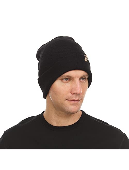 Minus33 Merino Wool Minus33 Midweight Everyday Knit Cuff Beanie - 100% Merino Wool - Warm Winter Hat