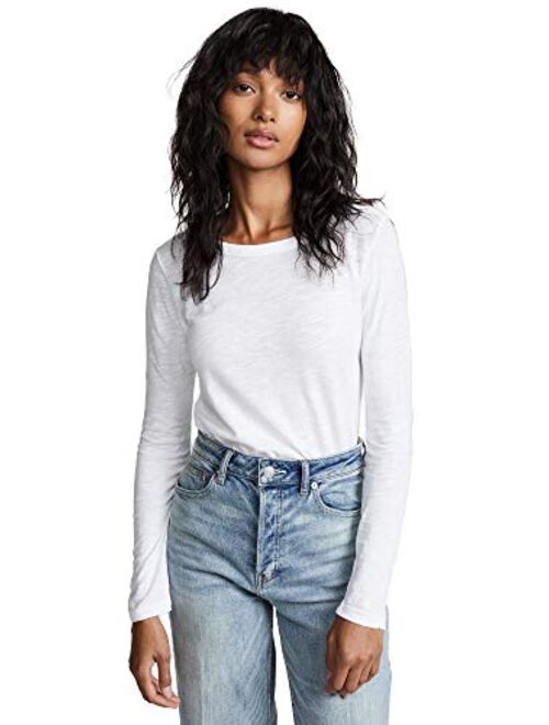 Velvet by Graham & Spencer Women's Originals Longsleeve Crewneck Tee