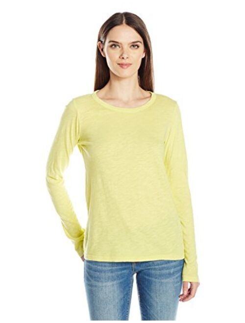 Velvet by Graham & Spencer Women's Originals Longsleeve Crewneck Tee