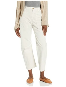 Women's Brylie Sanded Twill Straight Leg Pant