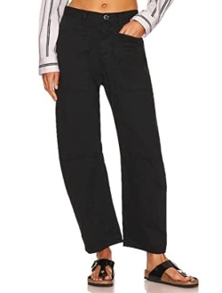 Women's Brylie Sanded Twill Straight Leg Pant