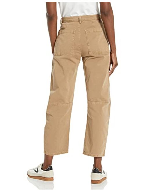 Velvet by Graham & Spencer Women's Brylie Sanded Twill Straight Leg Pant