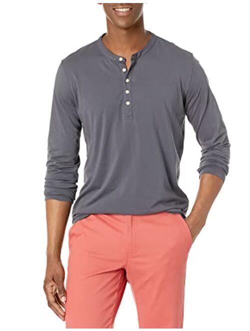 Velvet by Graham & Spencer Velvet Men's Alvaro Long Sleeve Henley Shirt