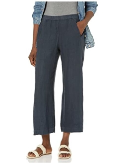 Women's Lola Woven Linen Relaxed Pant