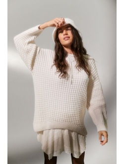 Max Waffle Knit Recycled Pullover Sweater