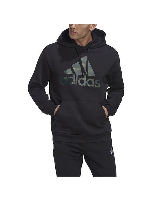 Big & Tall adidas Essentials Camo Print Fleece Hoodie