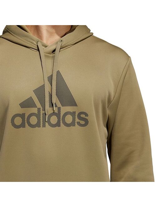 Men's adidas Game & Go Performance Fleece Pullover Hoodie