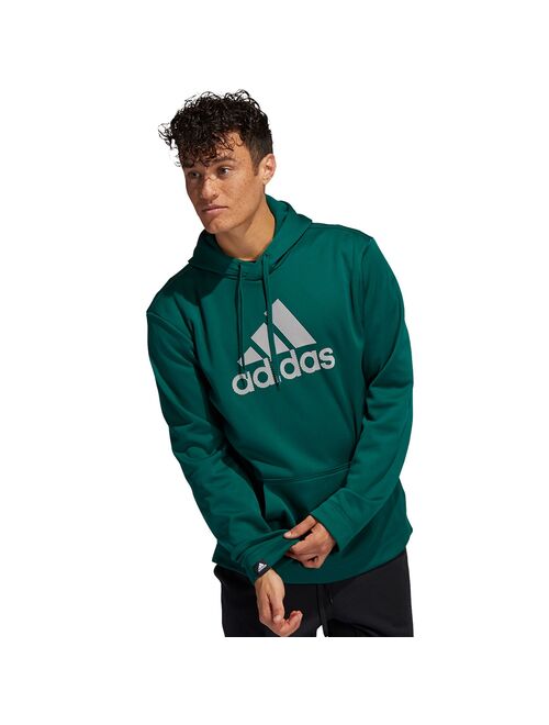 Men's adidas Game & Go Performance Fleece Pullover Hoodie