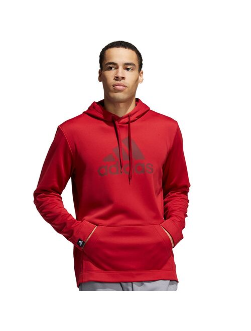 Men's adidas Game & Go Performance Fleece Pullover Hoodie