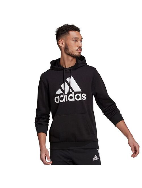 Big & Tall adidas Badge of Sport French-Terry Hoodie