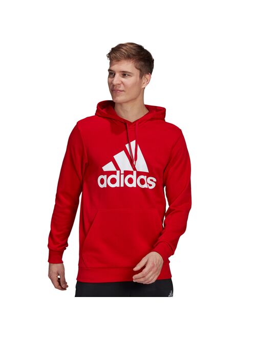 Big & Tall adidas Badge of Sport French-Terry Hoodie