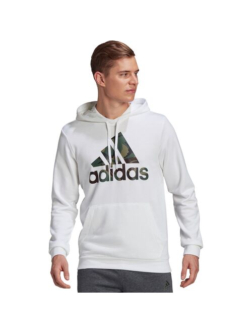 Big & Tall adidas Badge of Sport French-Terry Hoodie