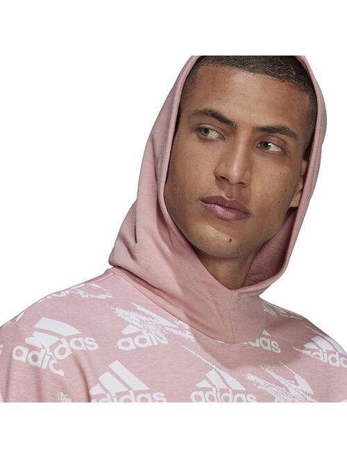 Big & Tall adidas Brand Love Printed Hoodie