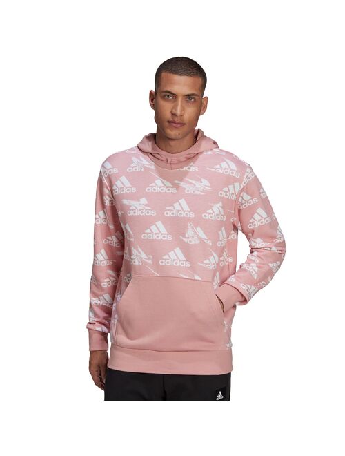 Big & Tall adidas Brand Love Printed Hoodie