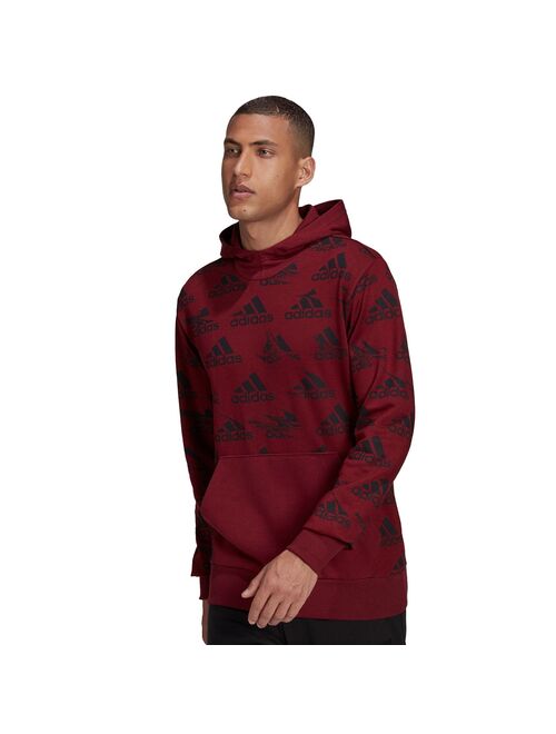 Big & Tall adidas Brand Love Printed Hoodie