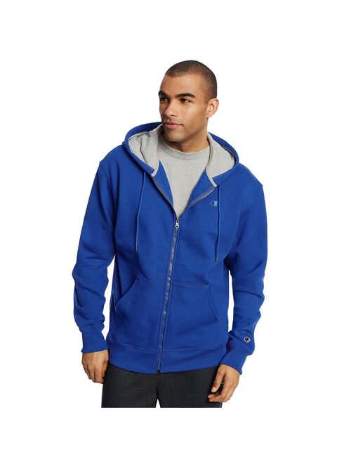 Men's Champion Fleece Powerblend Zip-Up Hoodie