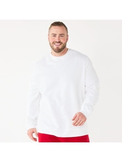 Big & Tall Tek Gear Ultra Soft Crew Sweatshirt