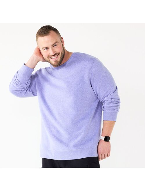 Big & Tall Tek Gear Ultra Soft Crew Sweatshirt